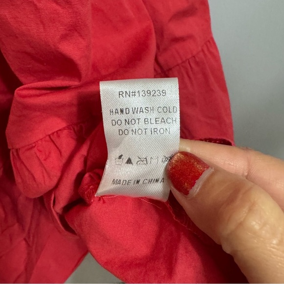 Tuckernuck Red Midi Dress Size Small - Picture 13 of 14